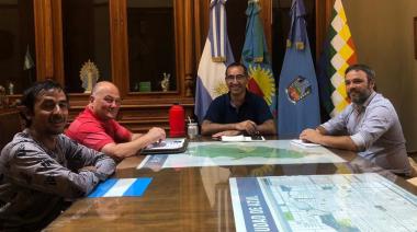 Bolívar: El Intendente mantuvo una reunión con comerciantes de las ciudad