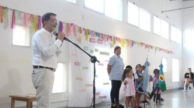 Bolívar: El Intendente acompaño el inicio del ciclo lectivo el el Jardín N°905
